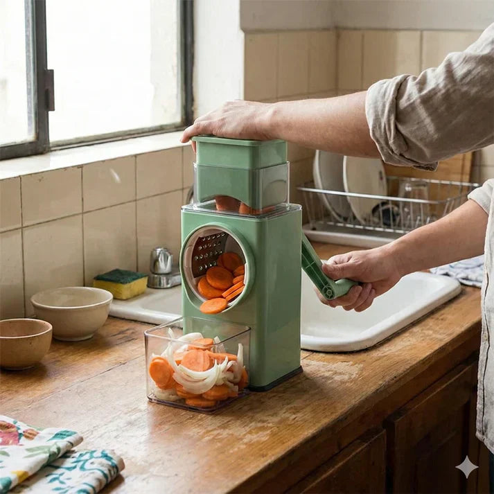 Kitchen Pro™ - Picador Multifuncional - Rápido, Seguro y Fácil